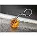 Amorvue Star Ball Crystal Ball 4 Stars Keychain Keyring Pendant