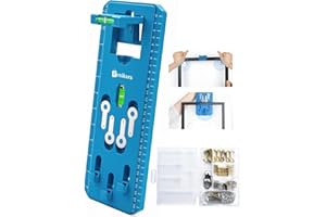 Picture Hanging Kit with Level, Multifunctional Picture Hanging Tool, 86Pcs Picture Hangers with Heavy Duty Picture Hang Hook