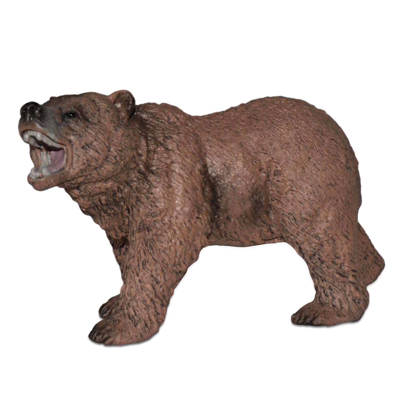 Andux Realistic Animals Figures Toys Marine Life Wild Jungle Learning Educational Playset FZDW-03 (Bear)