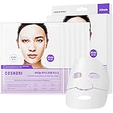 COSNORI Panthenol Hydrogel Mask [6 Pack] - Calming & Hydrating, Supports Skin Texture, Moisturizing, Skin Comfort, Korean Facial Mask for Sensitive Skin, 0.98 oz(28g)