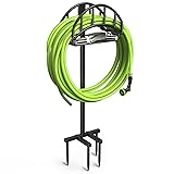 Yumatum Garden Hose Holder, Upgraded Metal Hose