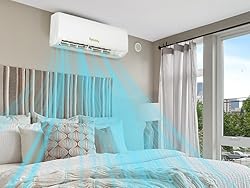 Hykolity Wifi Enabled 12,000 BTU Mini Split Air