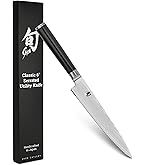 調理器具 Shun Classic Utility 6\" DM-0701 Amazon.com: Shun Classic Blonde 6