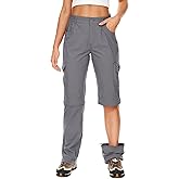 Women's Hiking Pants Convertible Quick Dry Lightweight Zip Off Fishing Travel Safari Pants