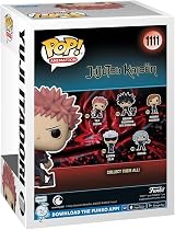 Funko POP! Animation Jujutsu Kaisen Itadori Glow Chase 3.75in Collectible Vinyl view 3