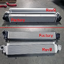Rev9 ICK-072-BLACK Intercooler Upgrade Kit, Direct
