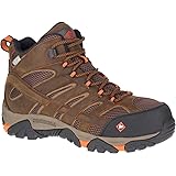 men's moab rover mid waterproof comp toe work boot
