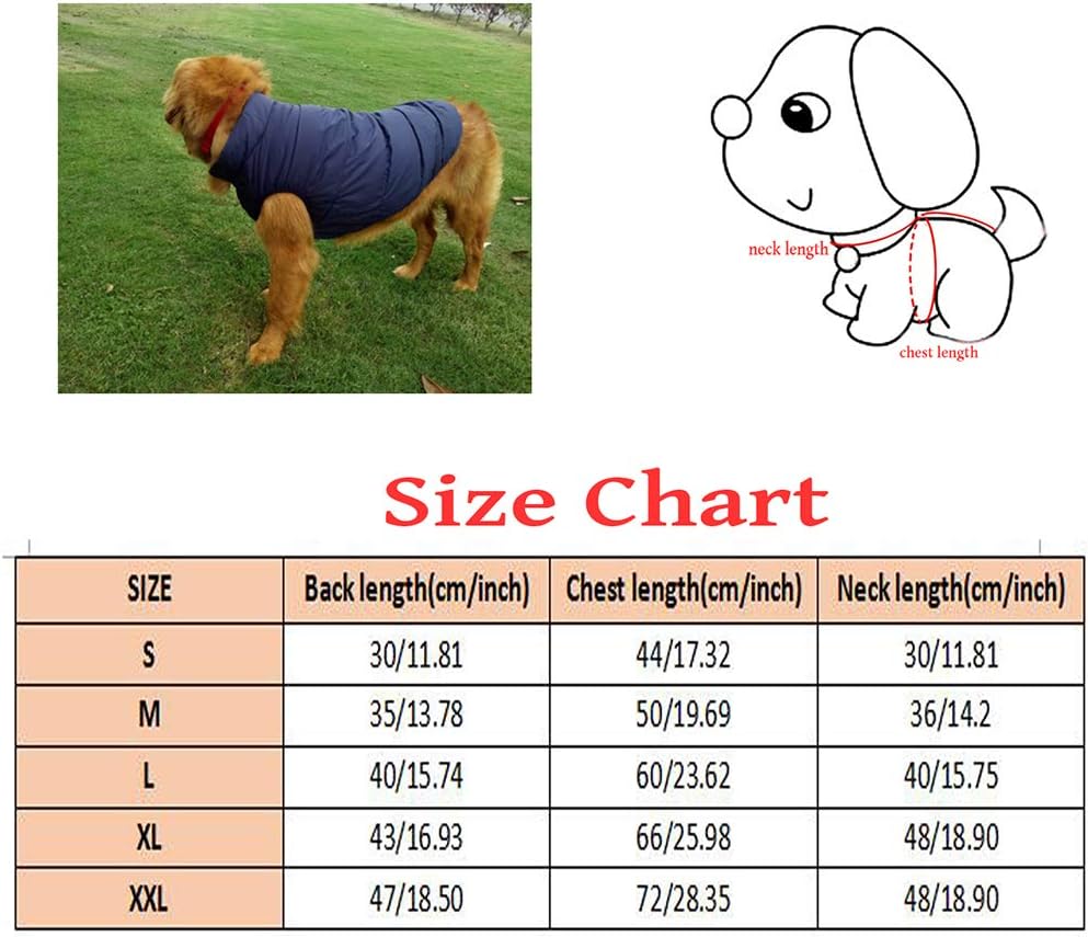 XIAOYU Warm Dog Jacket for Small/Medium Dog Winter Coat, 2 Layers Fleece Lined, Soft Windproof Small Dog Coat, Brown, L - Image 4
