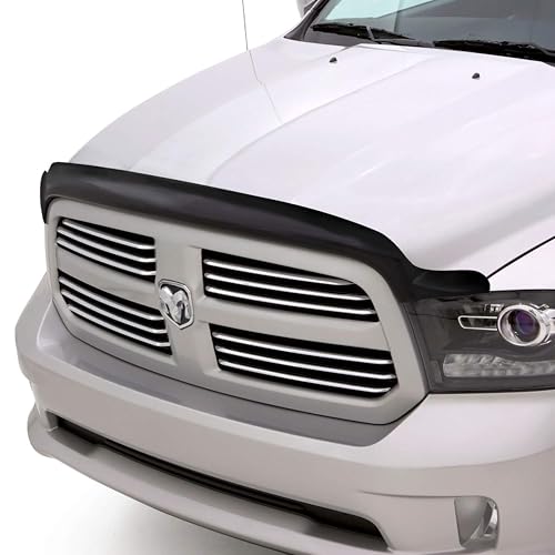 Auto Ventshade Bugflector Hood Shield For 2016-2023 Toyota Tacoma - Dark Smoke High Profile
