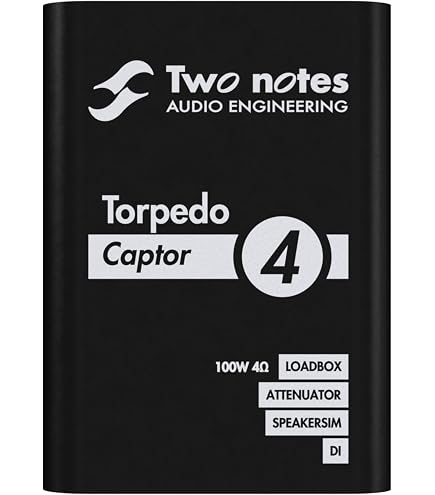 Amazon.com: Two Notes Torpedo Captor X Reactive Loadbox DI and