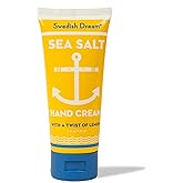 Kalastyle Swedish Dream Sea Salt LEMON Hand Cream | Contains 20% Shea Butter | 3 Fluid Ounces