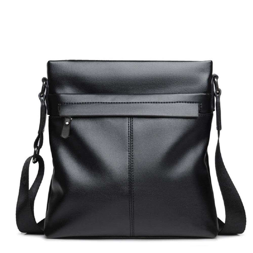 Men's Soft PU Shoulder Bag Crossbody Messenger Bag