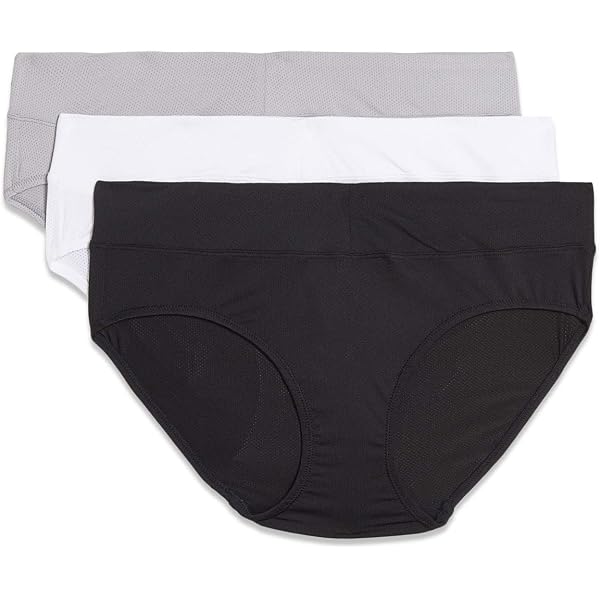 Confezione Da 5 Mutande Donna Fruit Of The Loom – Vita Bassa, Tessuto Traspirante, Morbide E Senza Etichetta