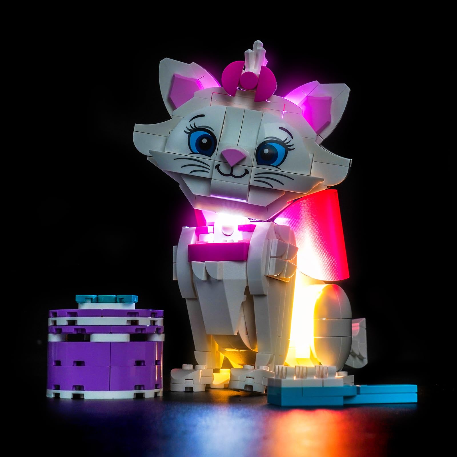 Light Kit Compatible with Lego 43286 The Aristocats Adorable Marie (No Model), Decoration Lighting Set Compatible with Lego The Aristocats Adorable Marie Building Blocks Model