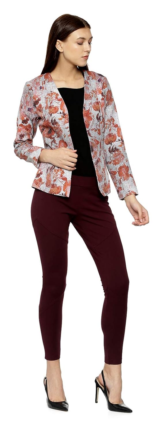 quancious | game changer full sleeves womens organic cotton blazer