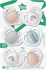 Tommee Tippee Nighttime Soother 6-18 Months Glow in the Dark 6 Pack view 7