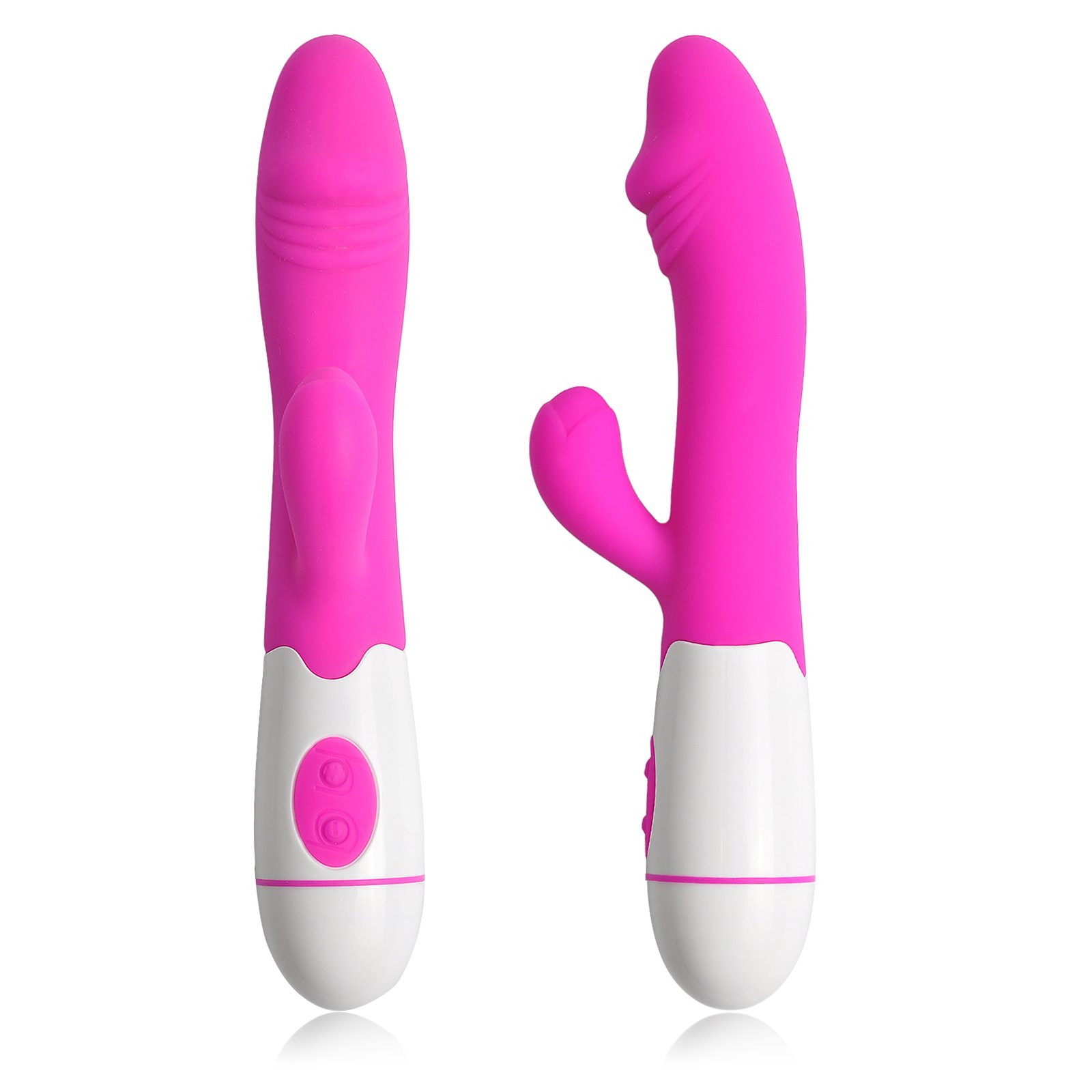 Tracy\'s Dog Vibratoren für Sie Silikonvibrator - Sexspielzeug für Frauen Zur Stimulation von Klitoris Und G-Punkt - Erotik Spielzeug, Dildo, Rabbit Vibrator Mit 30 Vibrationsstufen – Wasserfest