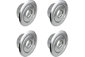 KNUPP CO. Recessed Fire Sprinkler Escutcheon 1/2 in. IPS - 2 Piece in Chrome - Depth Adjustment Range up to 3/4 in. for Fire Sprinkler Trim