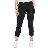 Royalty for Me Womens Royalty for Me Women's Petite Mid Rise Joggers with Elastic Hem
