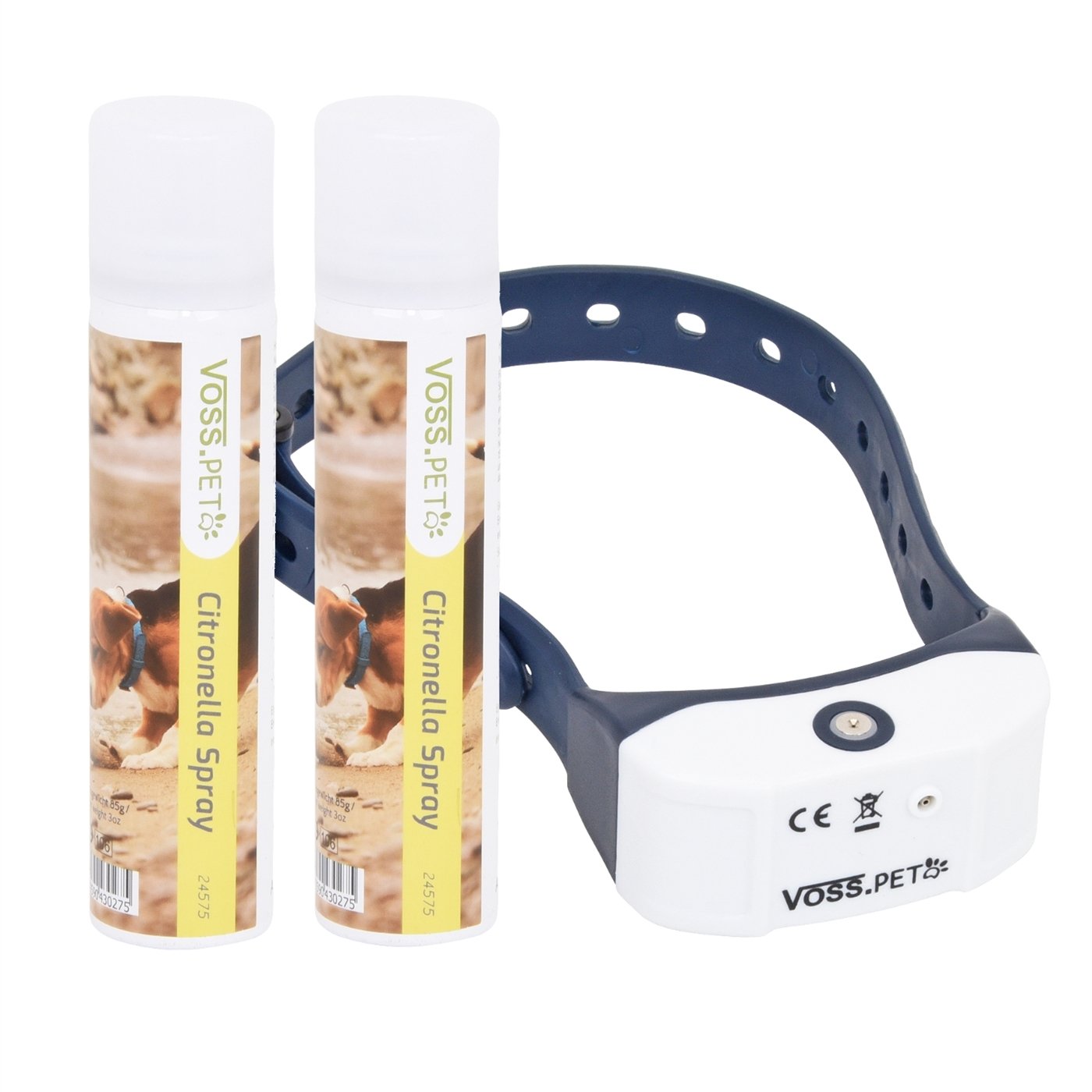 VOSS PET Antibell Halsband AB3 Sprayhalsband Erziehungshalsband F uuml