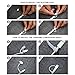 Apple Pencil Cover, TitanFan Protective PencilCap and a LightingCap,FoodGrade Silicone.Glow in the Dark , 2 Sets(Clear Light Pink)