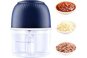 Electric Mini Garlic Chopper, Compact Small Food Processor Garlic Grinder, Portable Cordless Vegetable Dicer, Kitchen Applian