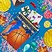 Basketball Star Drawstring Bags Kids Birthday Party Supplies Favor Bags 10 Pack