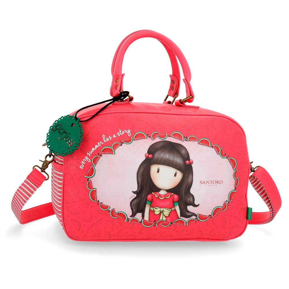 Santoro Gorjuss Every Summer has a Story Travel bag Orange 37x25x15 cms Synthetic Leather 13.88L