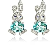 Cute Easter Stud Earrings for Women Easter Basket Stuffers Earrings Easter Outfit Bunny Costume Jewelry