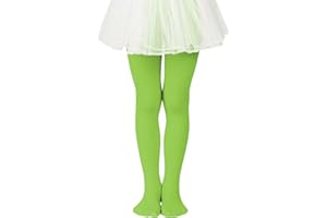 Zando Ballet Tights for Girls - Ultra Soft Girls Dance Tights Elastic Ballet Footed Halloween Tight Girl for Daily School
