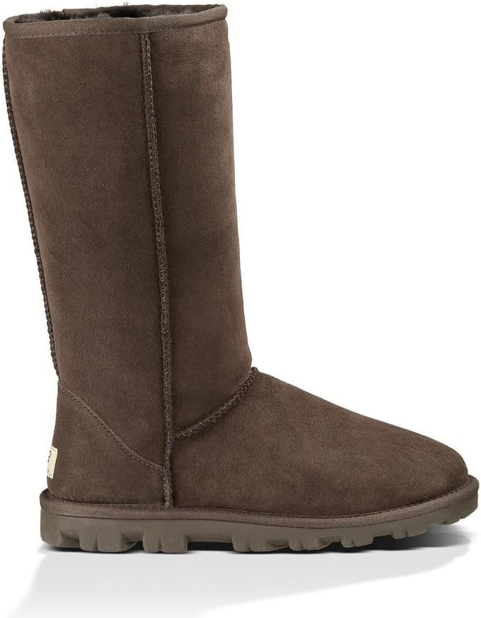 UGG Women's Essential Tall Chocolate Boot 5 B - Medium