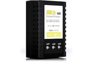 HOOVO Lipo Battery Charger, 2S-3S Balance Charger, B3 PRO Compact Charger for 7.4V-11.1V Lipo Batteries