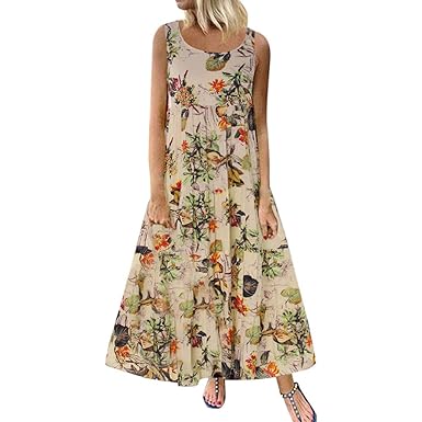 Amazoncom Floral Maxi Dress For Womensmalle Womens