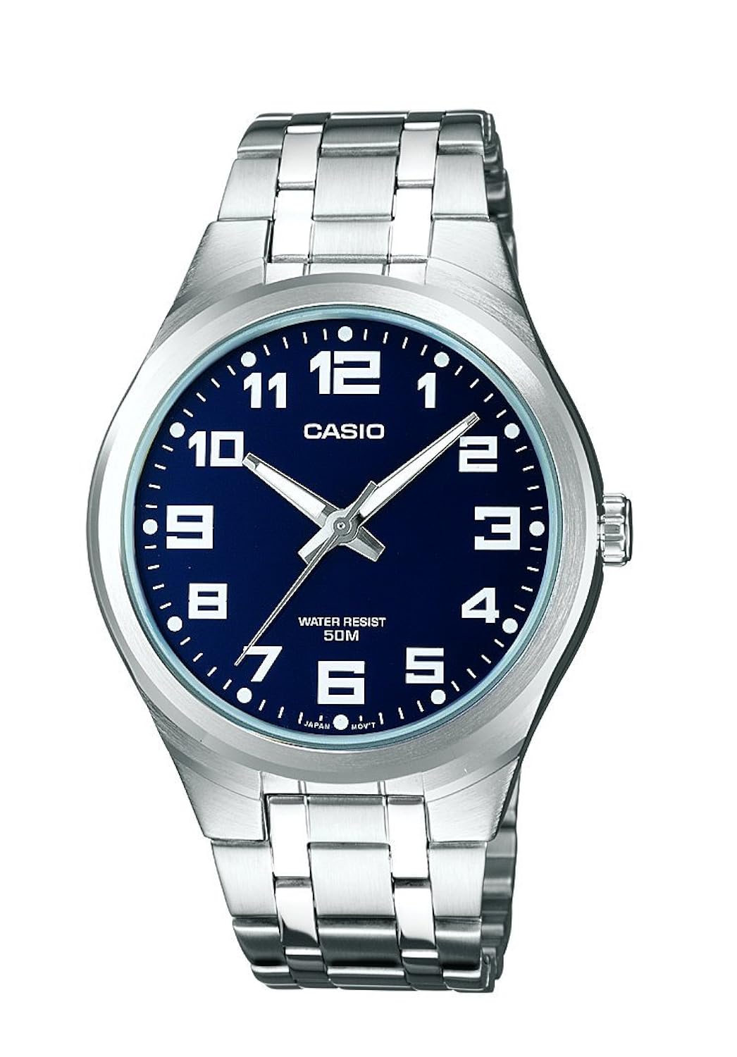 Casio Collection Reloj Analógico de Cuarzo para Hombre con Correa de Acero