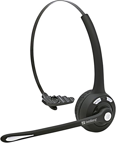 Sandberg 126-23 Bluetooth Office Headset Noise Cancelling Microphone Wireless