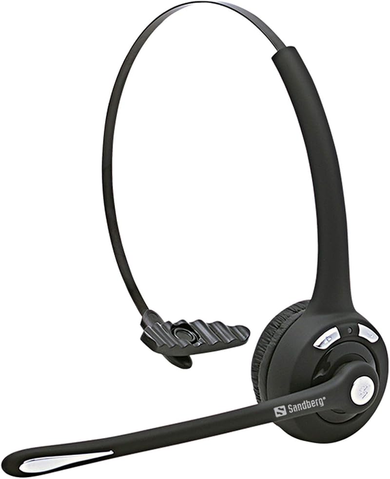Sandberg 126-23 Bluetooth Office Headset Noise Cancelling Microphone Wireless