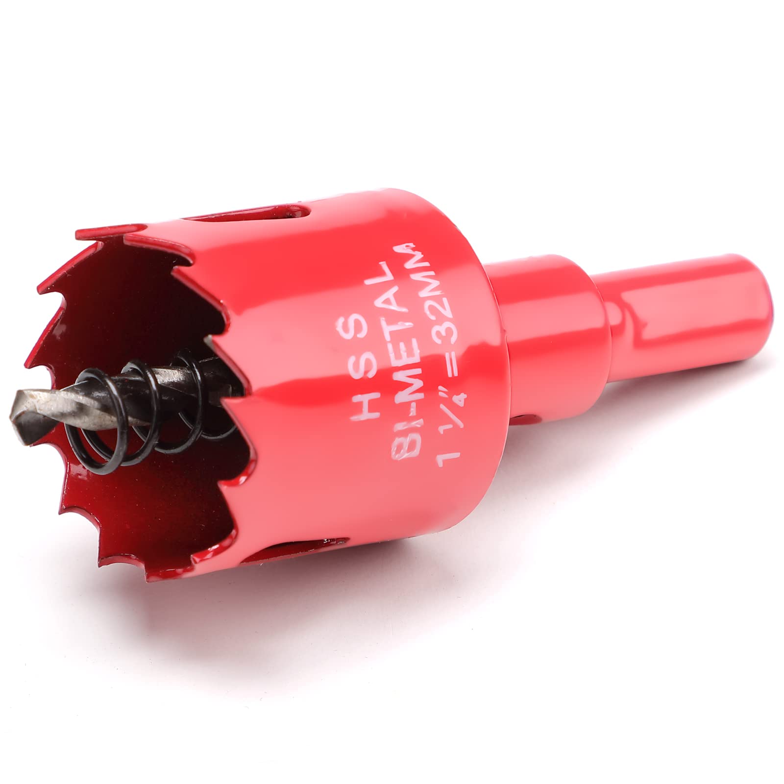 32mm Hole Saws Cutter, HSS Bi-Metal Drill Bit for Wood, Plastic, UPVC, Fiberglass and Plasterboard — image 1