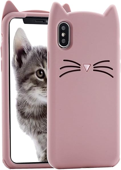 Amazon Com Cat Iphone Xs Max Case Miniko Tm Cute Kawaii Funny