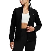 baleaf Women's Fleece Running Jackets Full Zip Warm Sweatshirts Jackets Winter Cold Weather Workout Athletic Sports Leisure