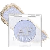 Duochrome Face Highlighter Makeup, Chameleon Holographic Highlighter Mineral Powder for Face Body, Waterproof Blue Purple Glowing Iluminadores de maquillaje with Shine Silky Smooth Highlighting, #05