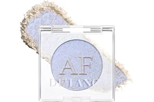 BEUSELF Duochrome Face Highlighter Makeup, Chameleon Holographic Highlighter Mineral Powder for Face Body, Waterproof Blue Purple Glowing Iluminadores de maquillaje with Shine Silky Smooth Highlighting, #05