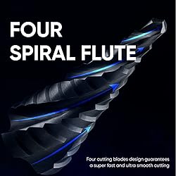toolant Four Spiral Flute Cobalt Step Drill Bit