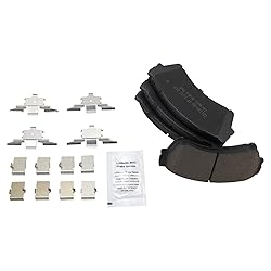 TRQ Front Brake Pads Ceramic Compatible with