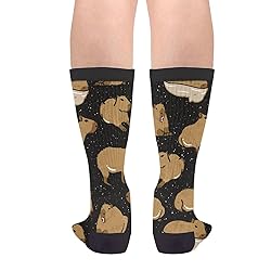 Jinjinkiang Brown Cartoon Capybara Star Unisex
