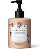 Maria Nila Color Refresh Beige Brown Color Depositing Mask 10.1 Fl Oz | Color Depositing Mask, Semi Permanent Hair Color | Semi-Permanent Pigments Tone in 3-10 Minutes