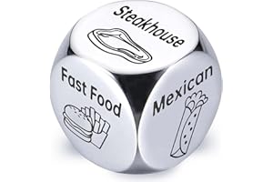 NDLBS Valentines Day Gifts for Her Him Couples Gift Ideas Food Decision Dice Games Anniversary Birthday Valentines Gifts for Boyfriend Girlfriend Men Women Gifts for Wife Husband