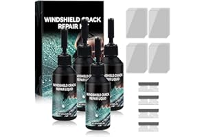Glass Repair Kit,2025 New Windshield Crack Repair Kit Window Automotive Windscreen Tool,Car Glass Repair Glue Scratch Chip Cr