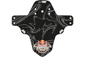 All Mountain Style MTB Front Wheel Mud Guard Red Bull Rampage - Lightweight & Durable Protection - Universal Fit - Protect Against Mud, Water Spray and More