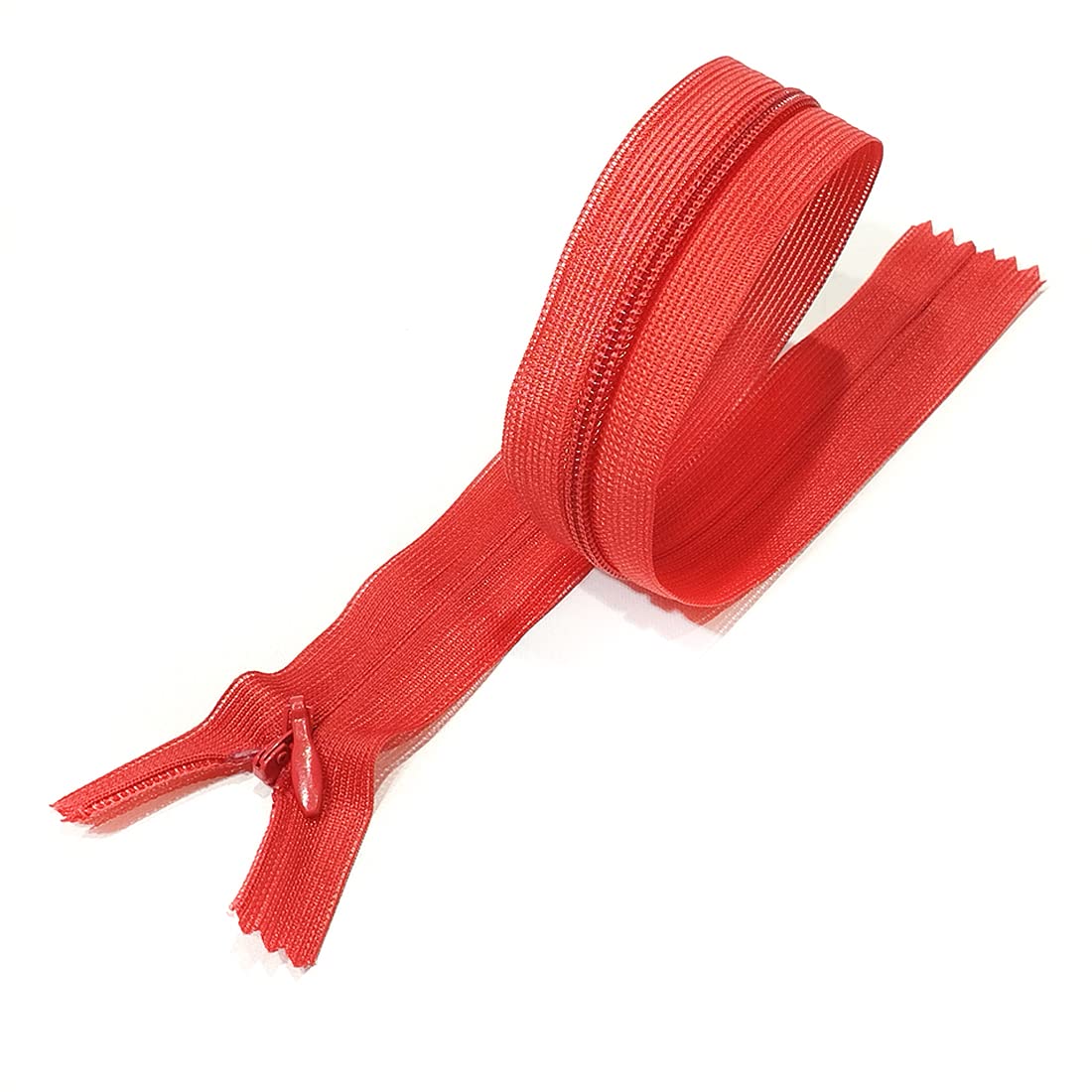 Invisible Zipper Closed, 5 Sizes and 20 Colors #3, Fine Zipper, Elegant and Discreet for Sewing on Clothes, Dresses, Skirts, Sewing Zipper, (60cm 25pcs, 148)