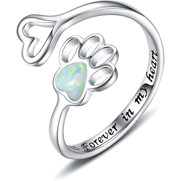 Anillo Infinito Lindos Anillos De Dedo Abierto De Plata De Ley 925